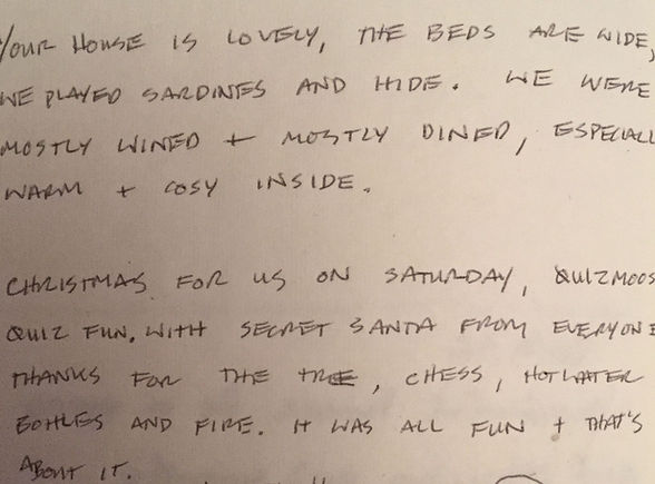 Christmas stay at Lowood